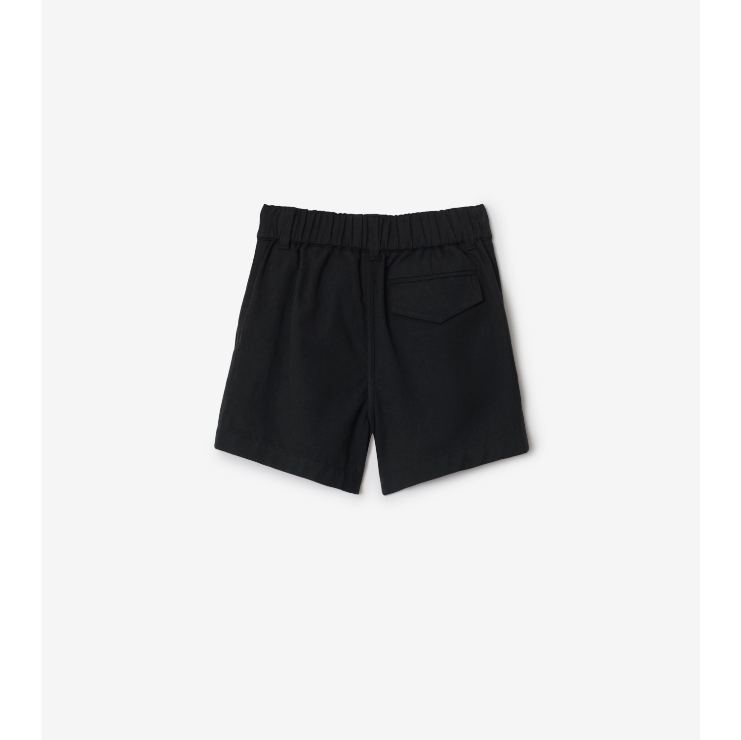 Cotton Shorts in Black | Burberry® Official