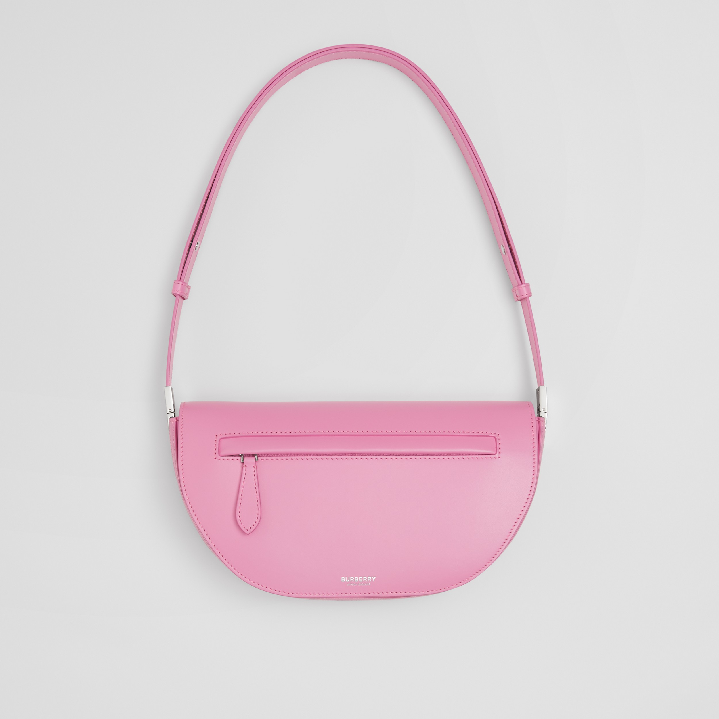 Petit sac Olympia en cuir (Rose Primevère) - Femme | Site officiel Burberry® - 1