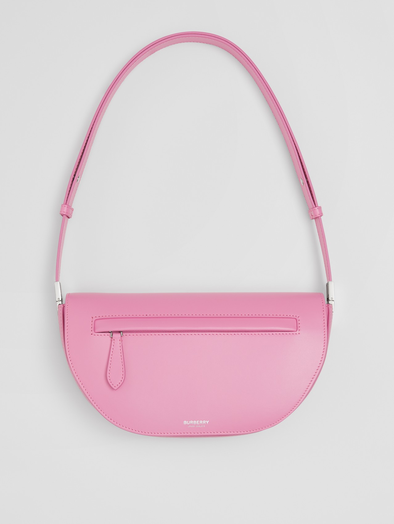 Small Leather Olympia Bag in Primrose Pink