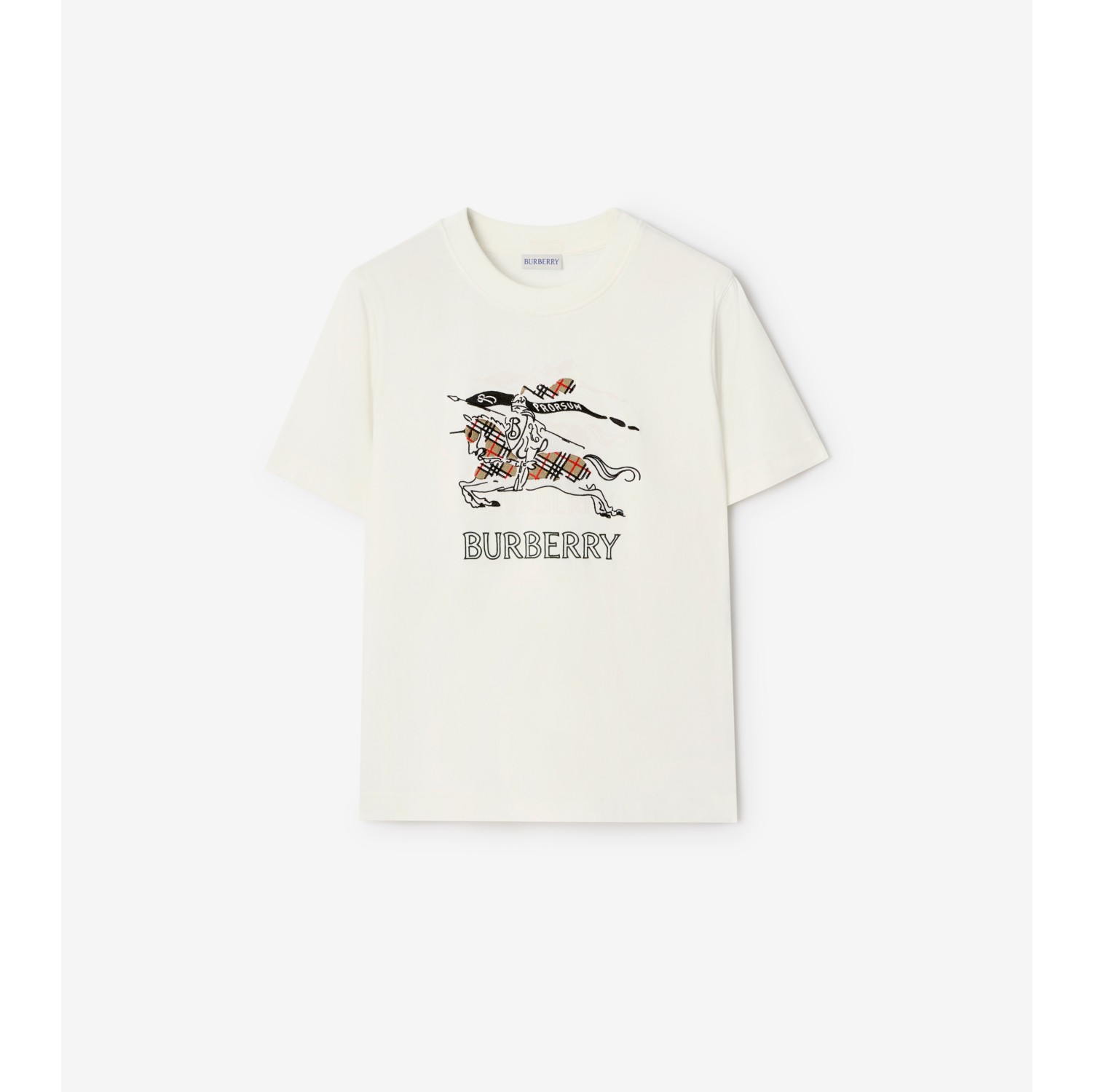 Knight Sketch Cotton T-shirt