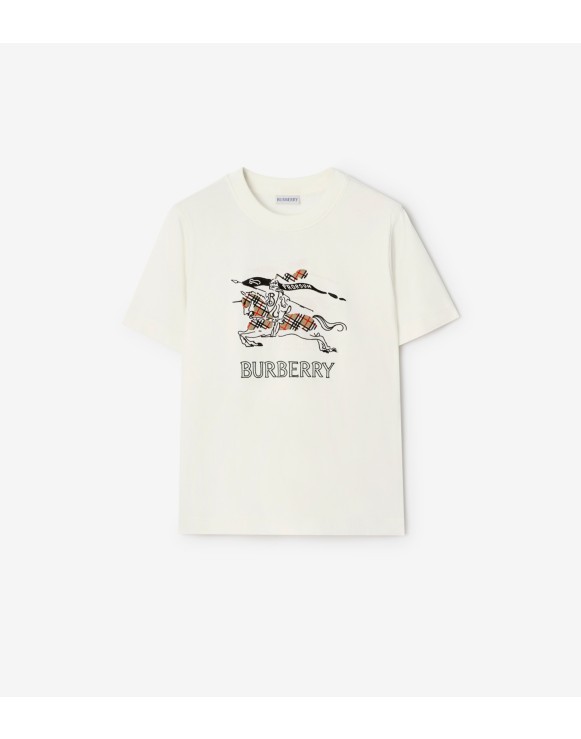 Knight Sketch Cotton T-shirt