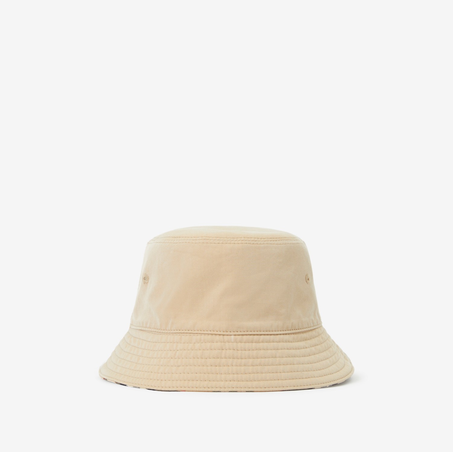Cappello da pescatore reversibile in gabardine