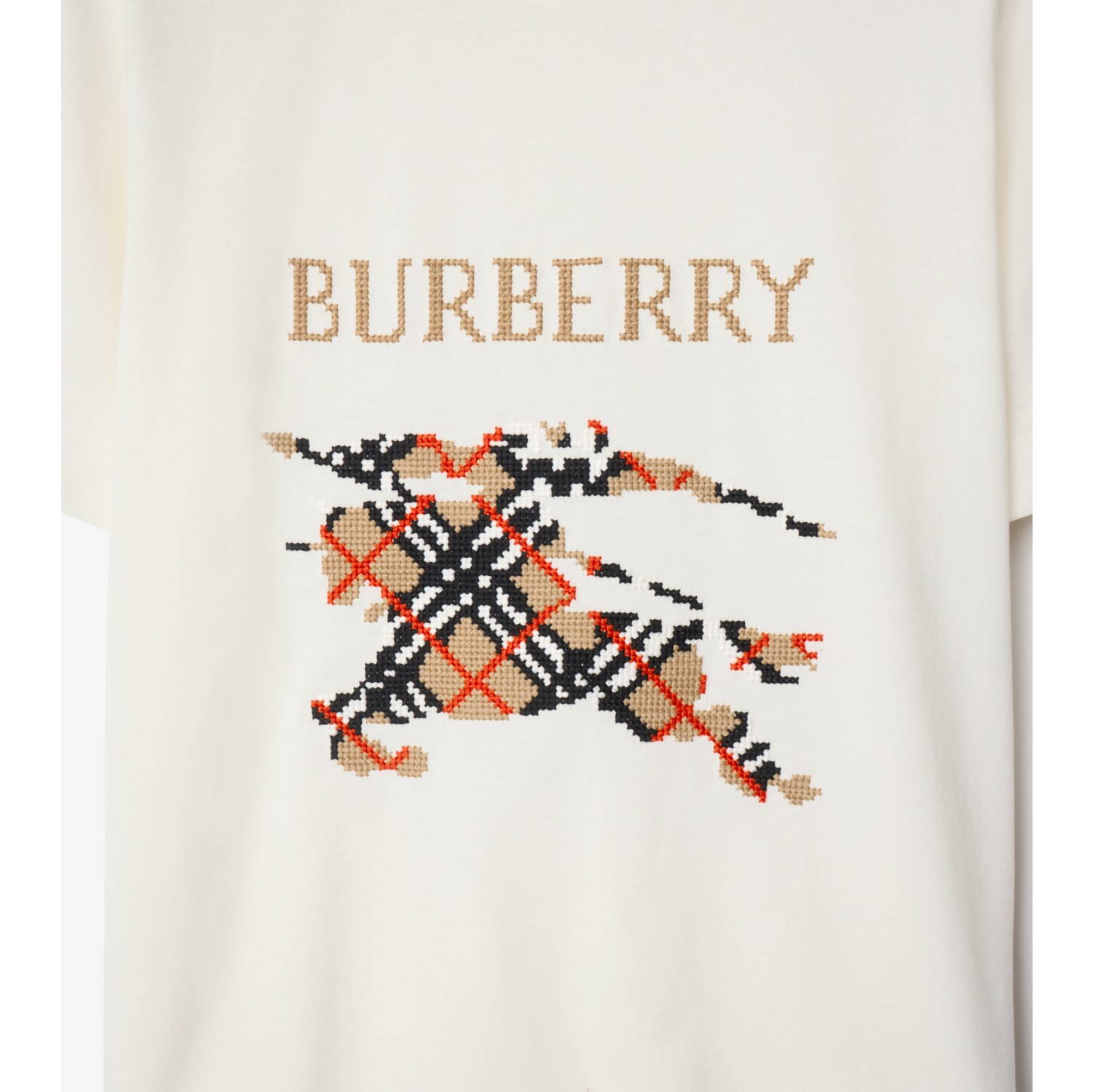 クロスステッチ EKD​ コットンTシャツ