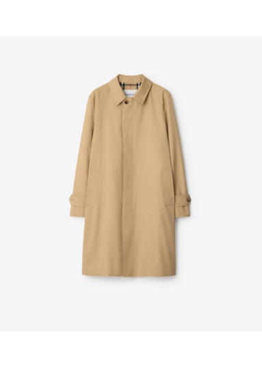 Long Gabardine Car Coat