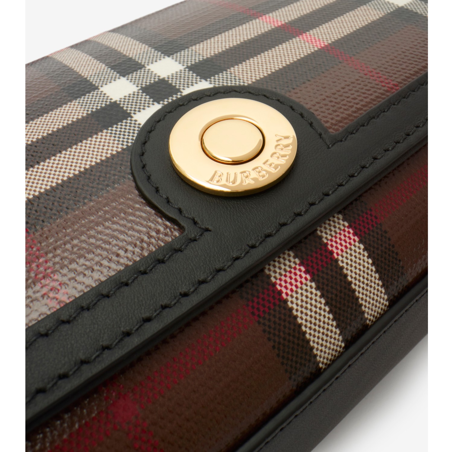Top Handle Note Bag in Chocolate brown - Women | Burberry® Official