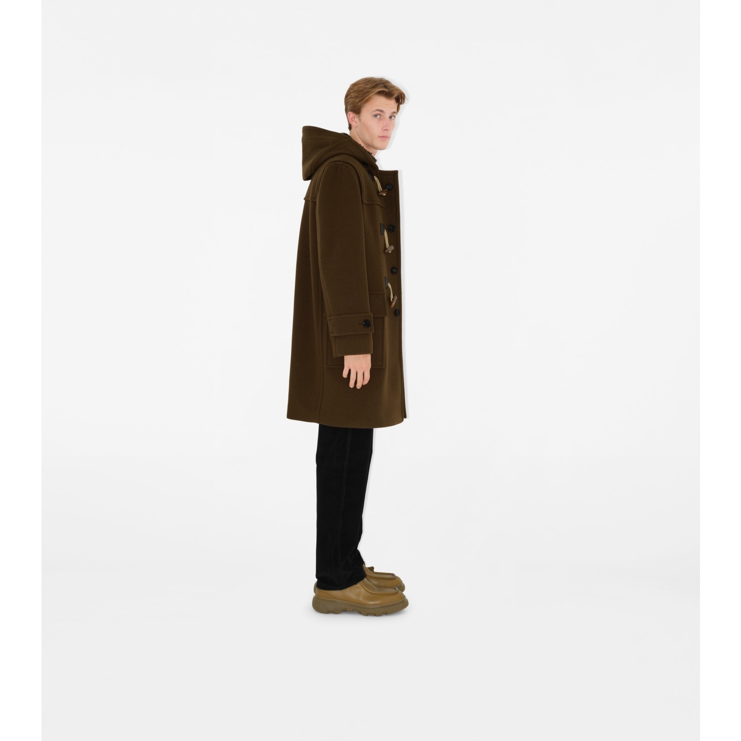 Wool Cashmere Duffle Coat