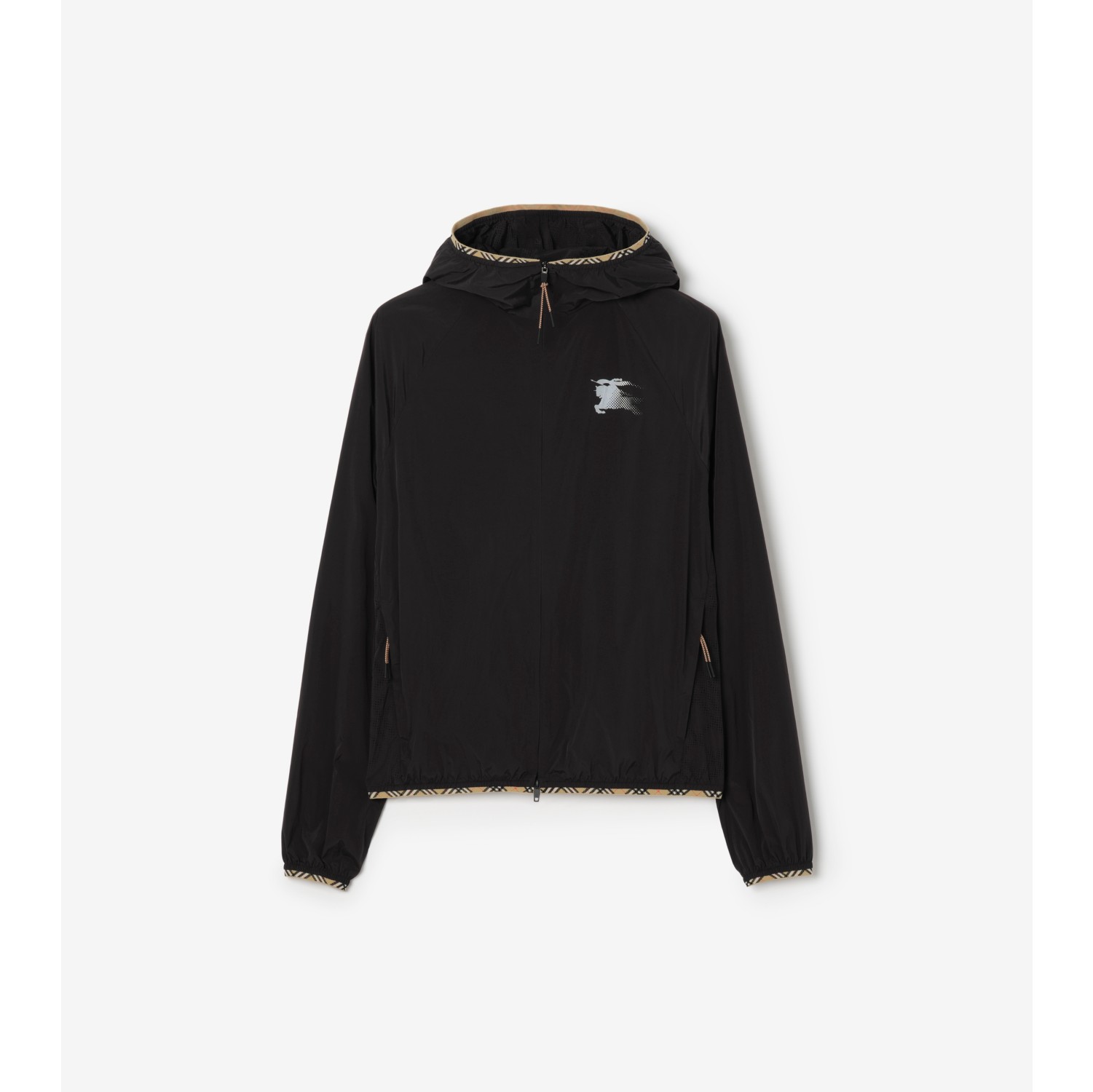 Nylon Hooded Jacket