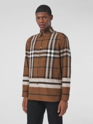 burberry shirt with shoulder patches
