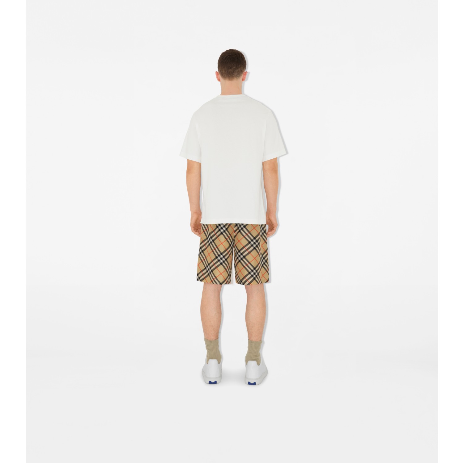 Seidenshorts in Check