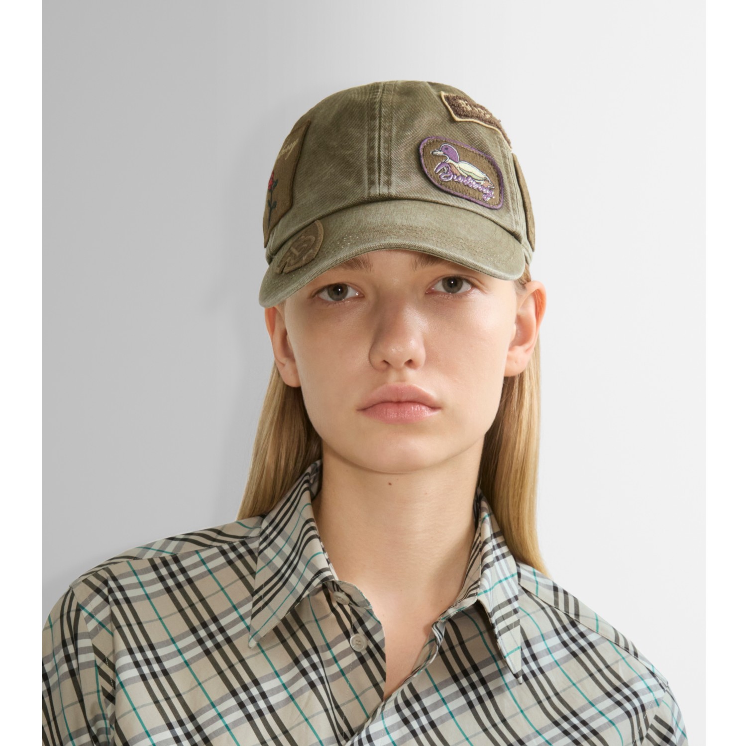 Badge Cotton Baseball Cap