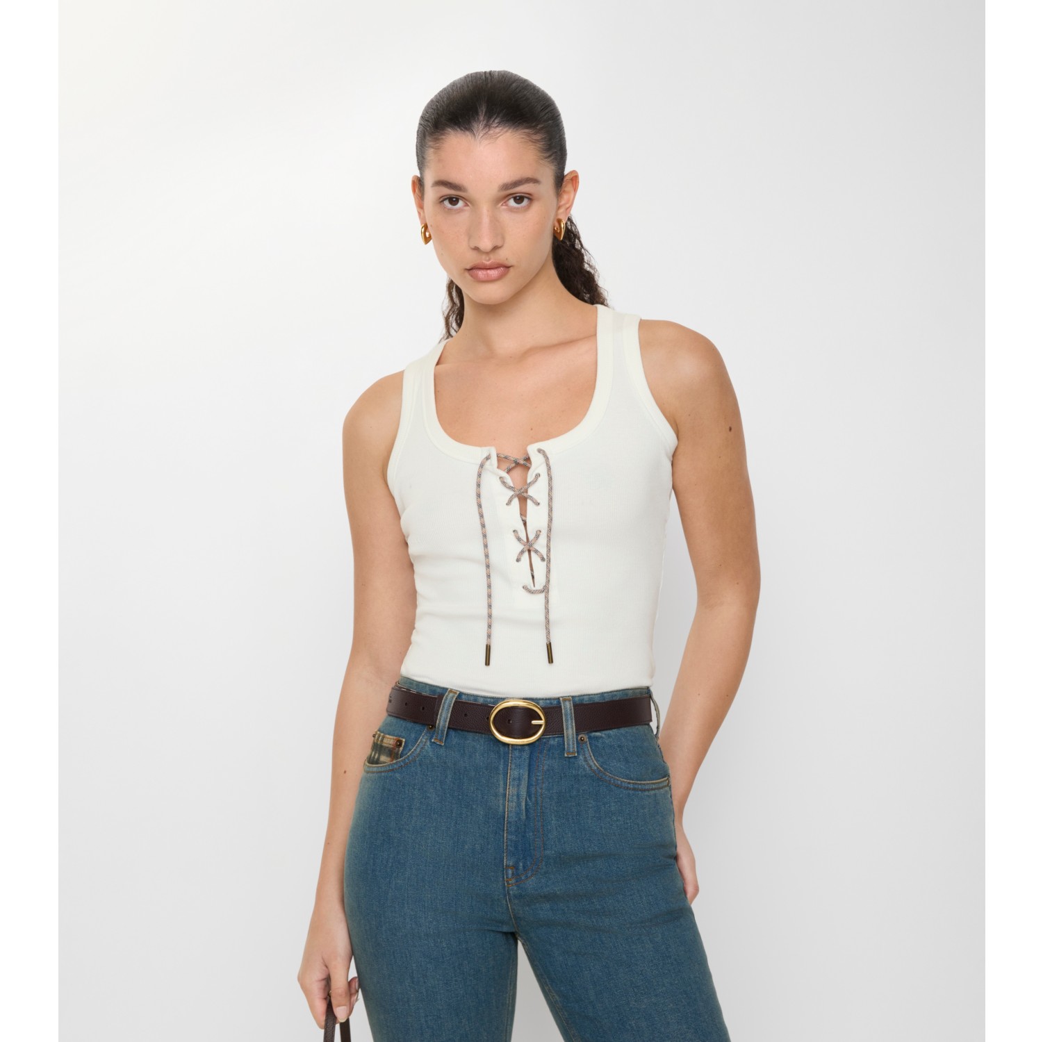 Reversible Check Bloomsbury Belt​