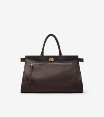 Extra Large Hampstead Tote in Peat brown - Men, Leather | Burberry