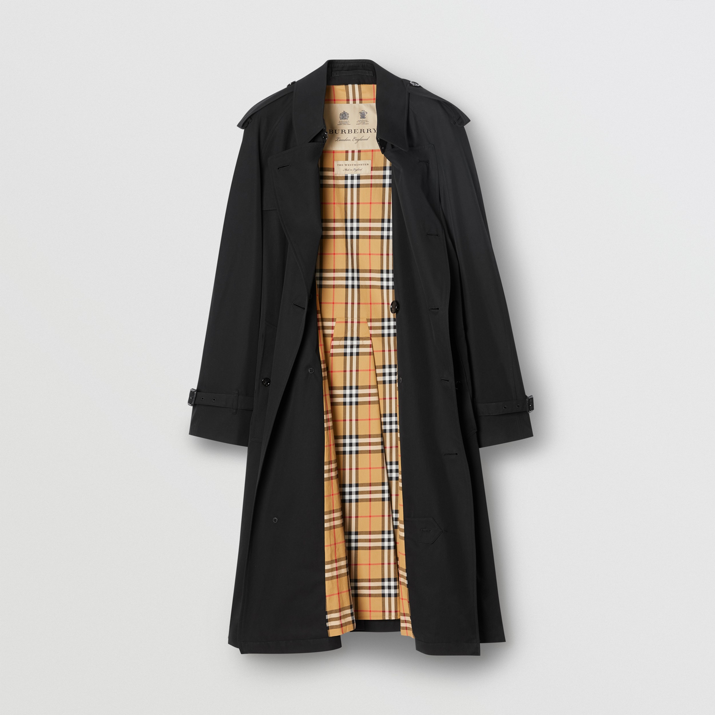 The Westminster Heritage Trench Coat in Black - Men | Burberry® Official - 4