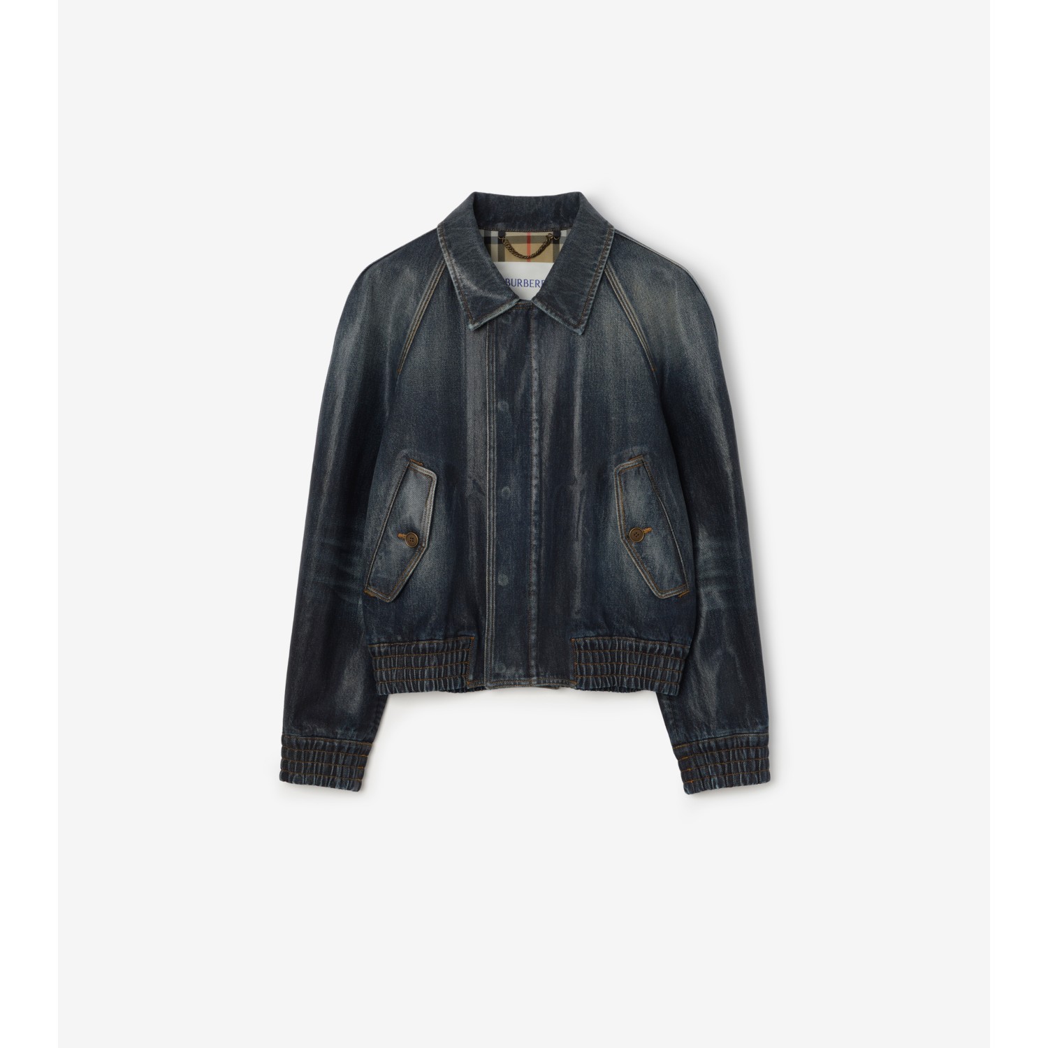 Coated Denim Jacket