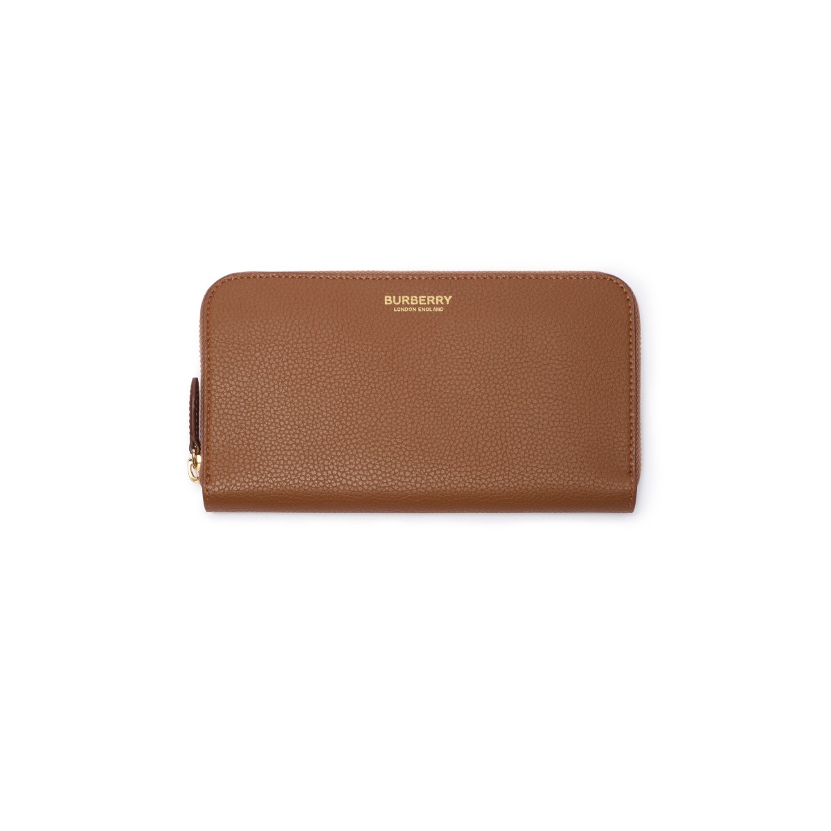  Large Logo Leather Zip Wallet