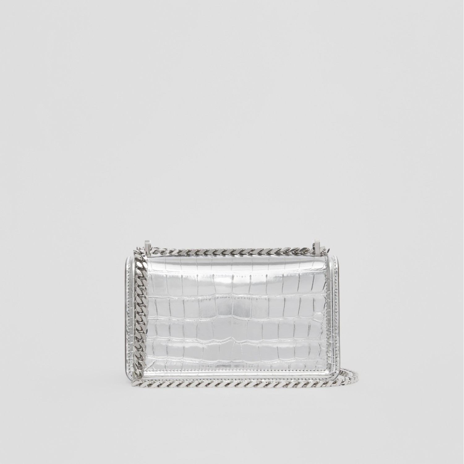 Burberry best sale silver bag