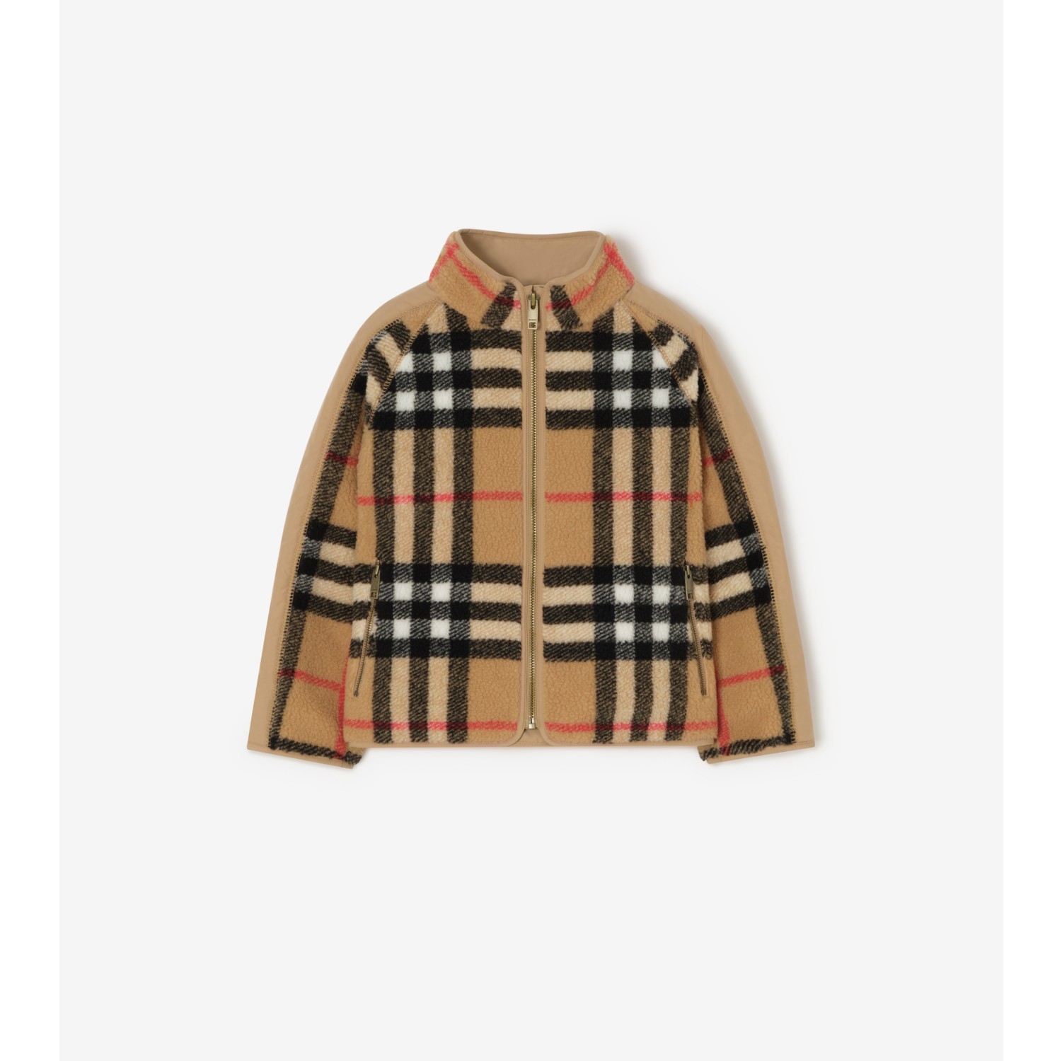 Veste en molleton Check