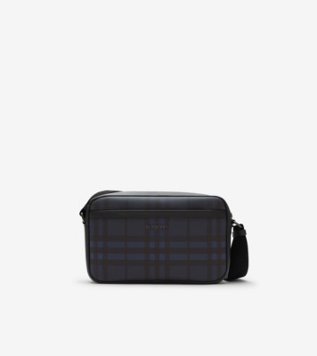 ☆新品☆ 4/10まで引越し処分BURBERRY バーバリー クロスボディバッグ シティチェック クロスボディバッグ (ネイビー) - メンズ, テクニカル