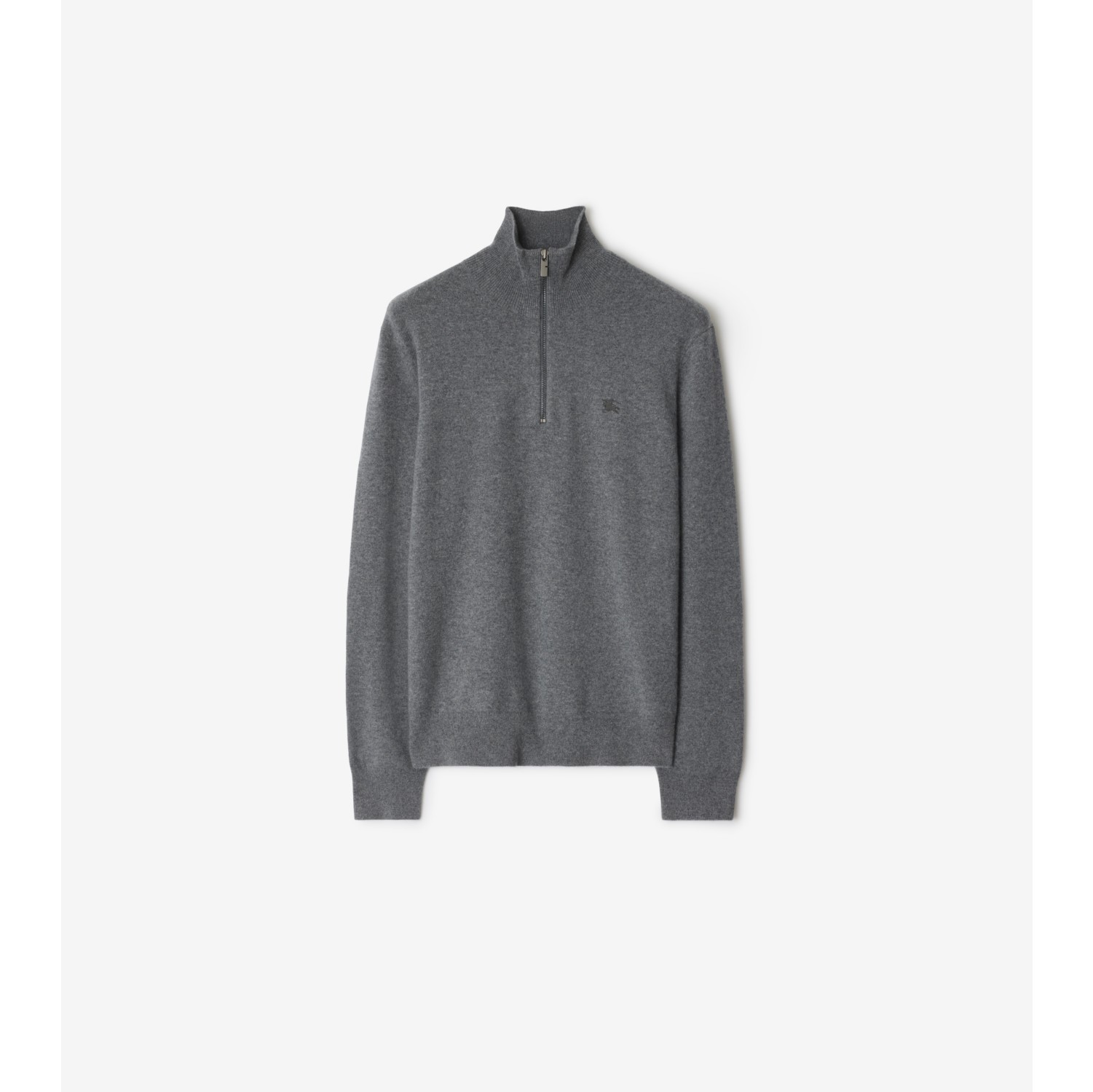 Cashmere Blend Half-zip Sweater