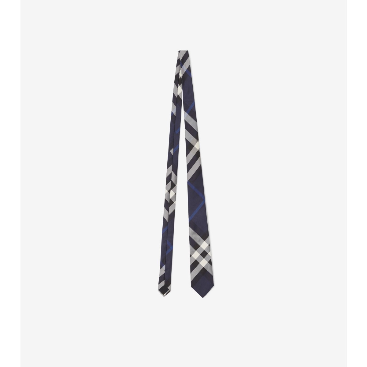  Check Silk Tie