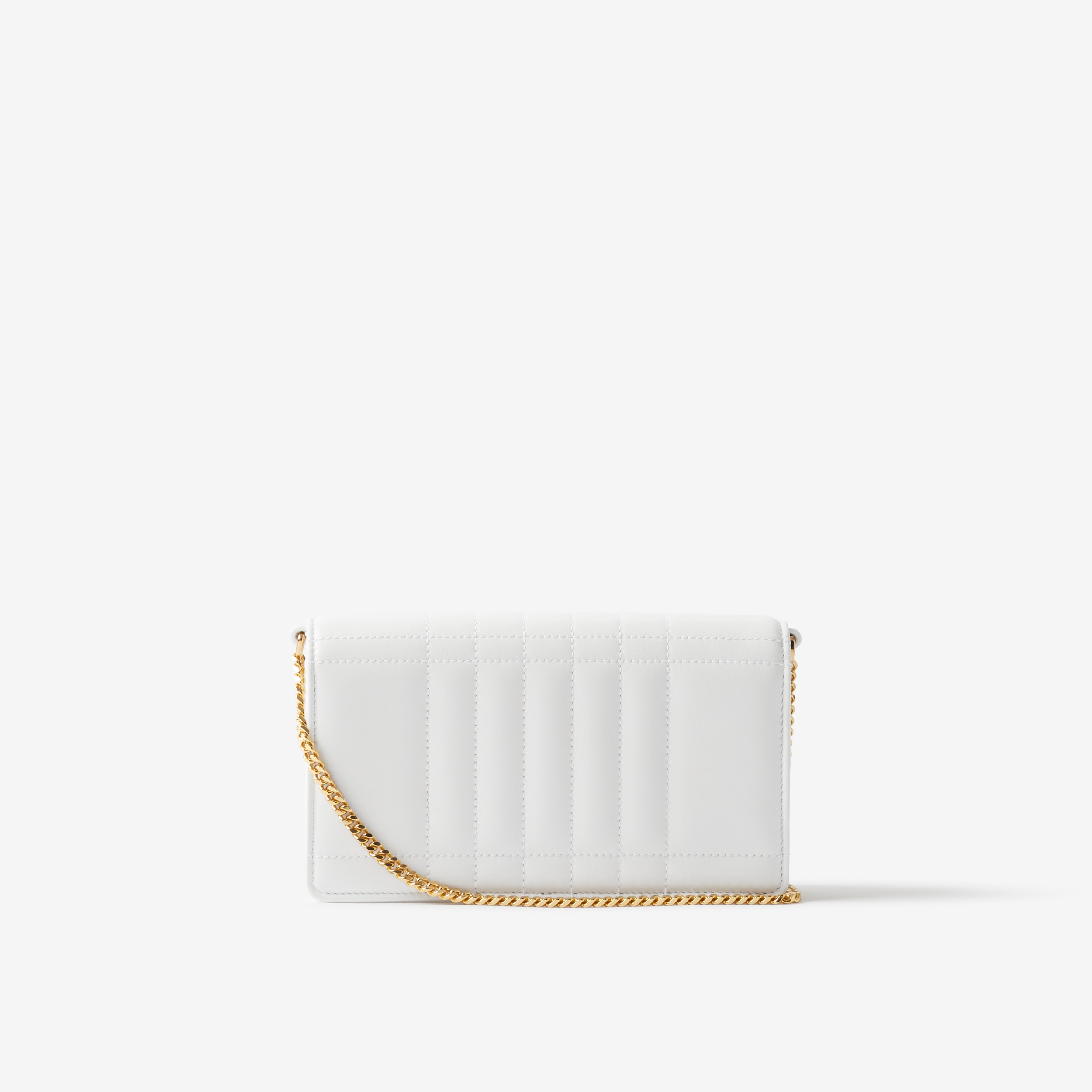 Lola Clutch in Optic White - Women | Burberry® Official - 3