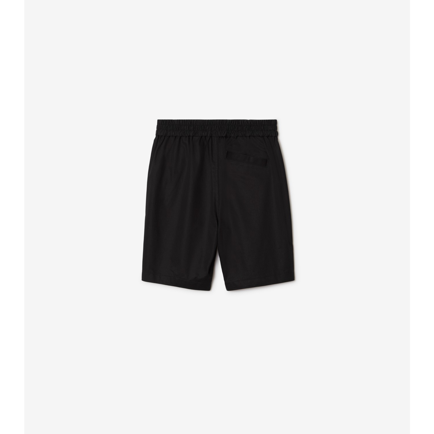 Cotton Shorts in Black | Burberry® Official