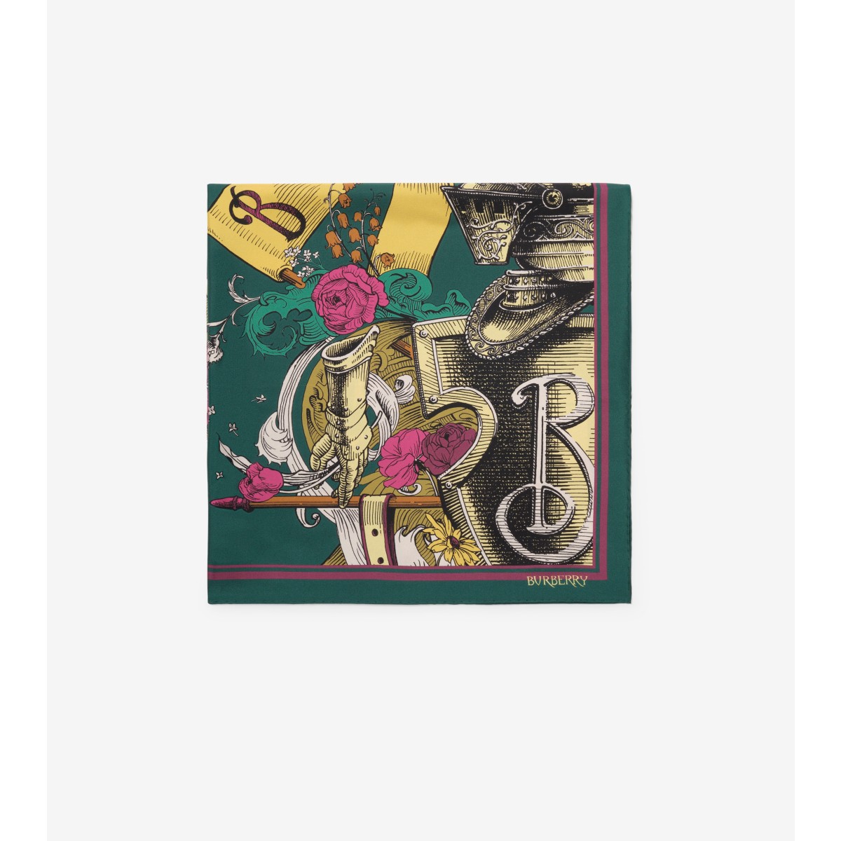  Printed Etched Knight Scarf