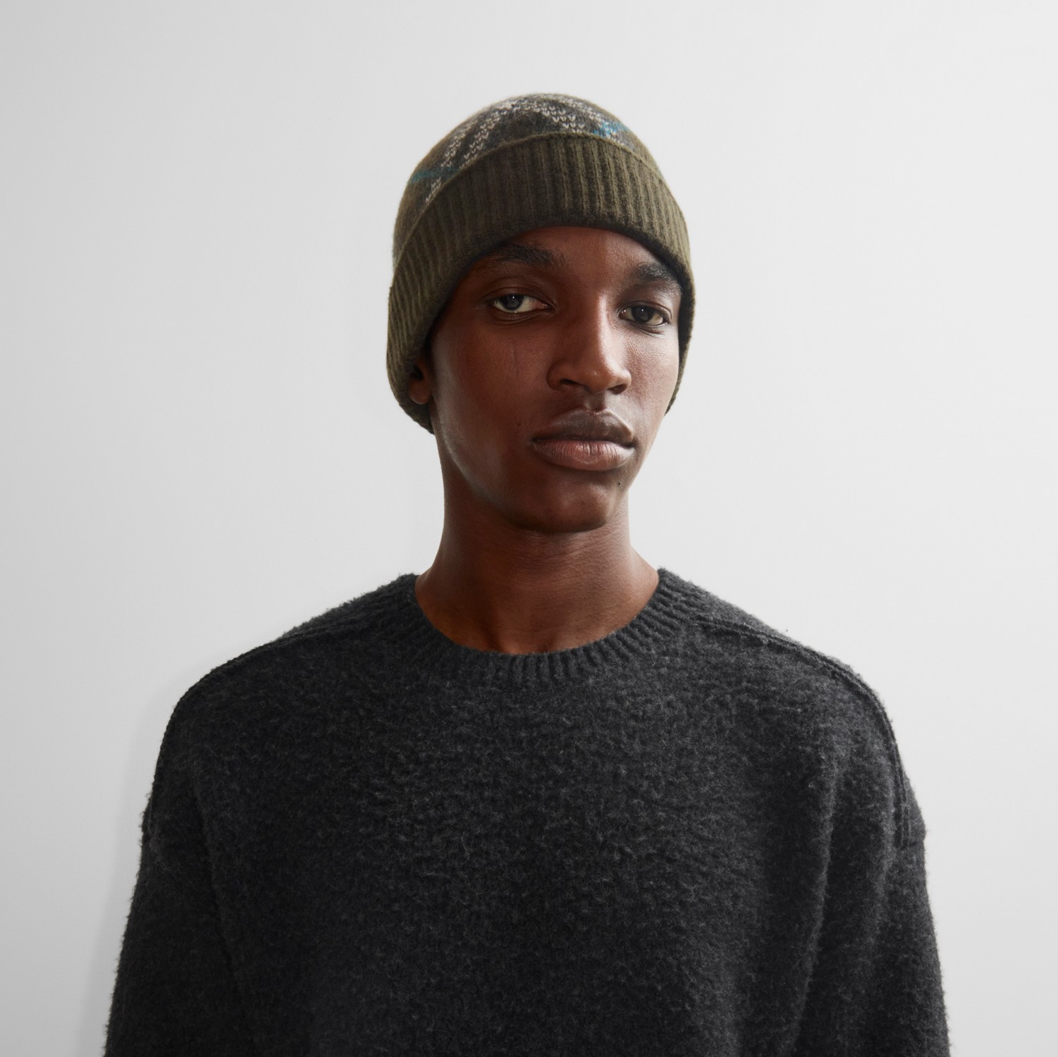 Check Cashmere Beanie in Snug - Men | Burberry® Official Check Cashmere Beanie in Snug - Men | Burberry® Official