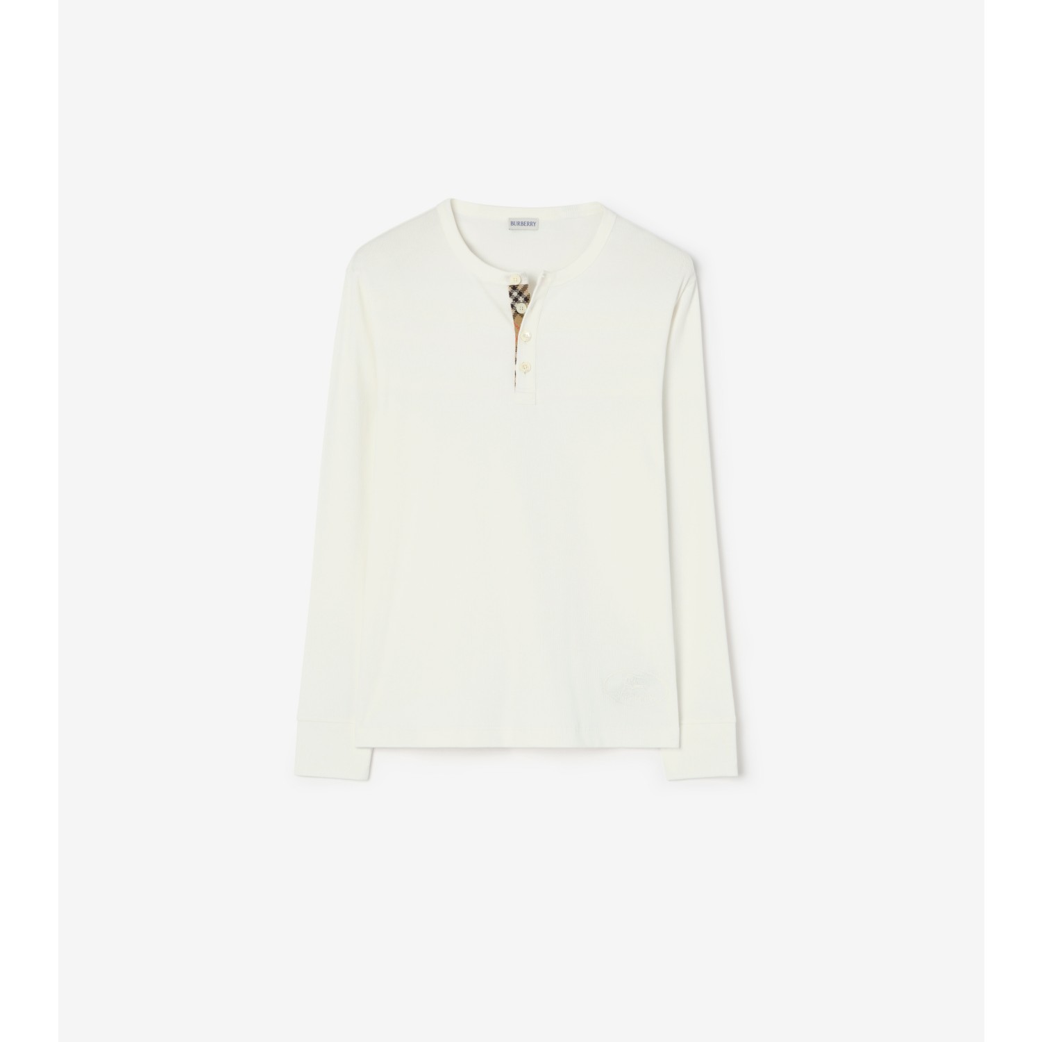 Long-sleeve Cotton top