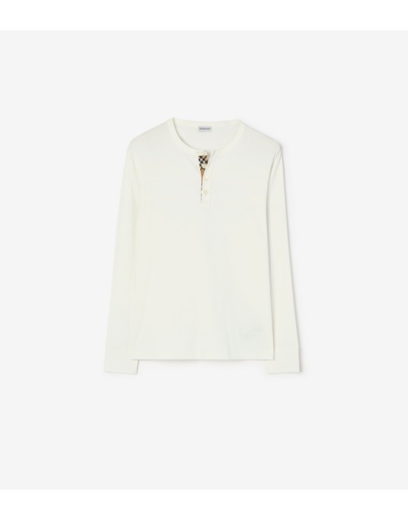 Long-sleeve Cotton top
