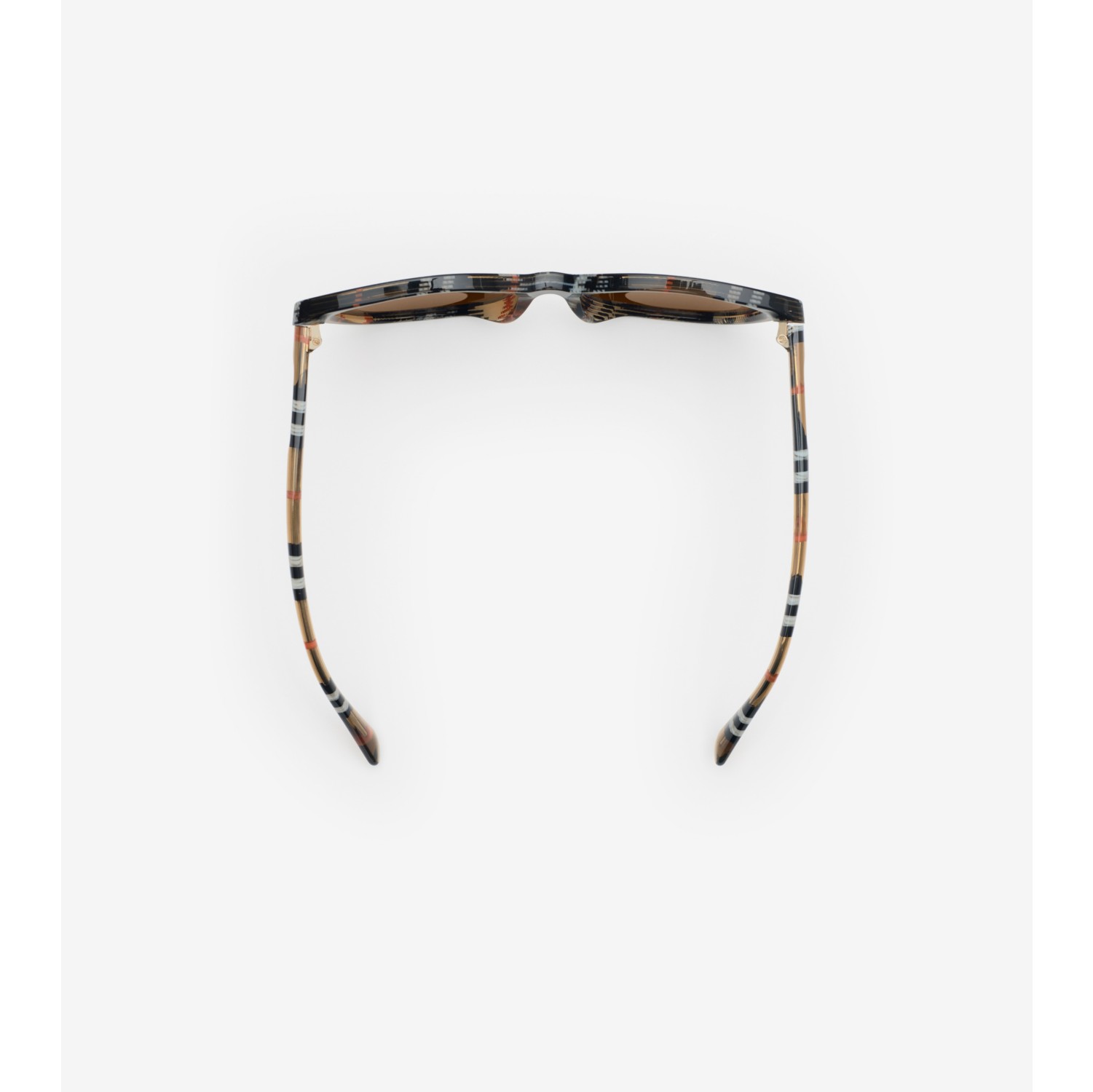 Lunettes de soleil rondes tubulaires Check