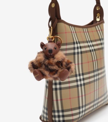 キレイなお品です☺︎BURBERRY/バーバリーボストンバッグ(チャーム・カギ付) キー＆バッグチャーム | Burberry® 公式サイト