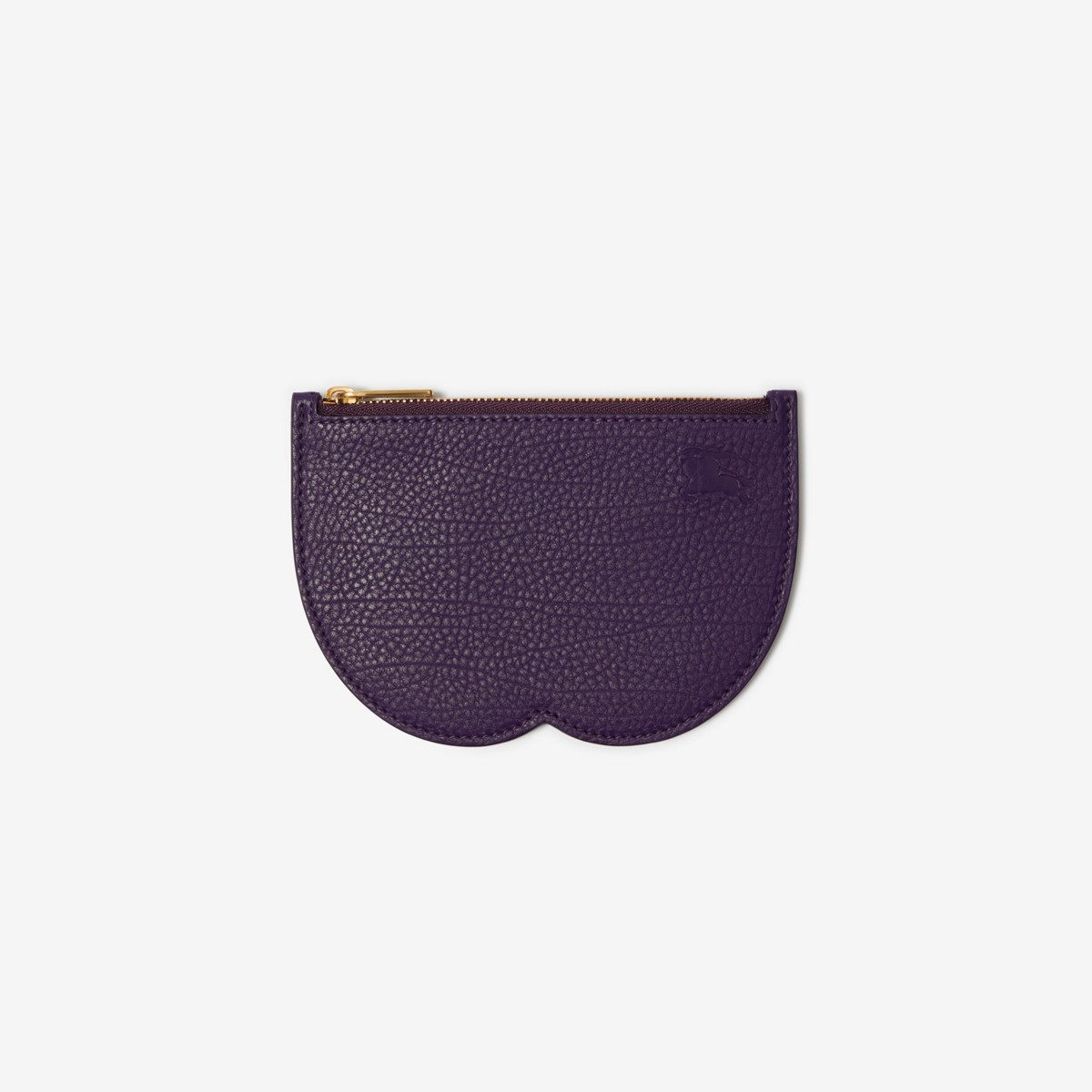 Burberry Small Chess Pouch In Purple