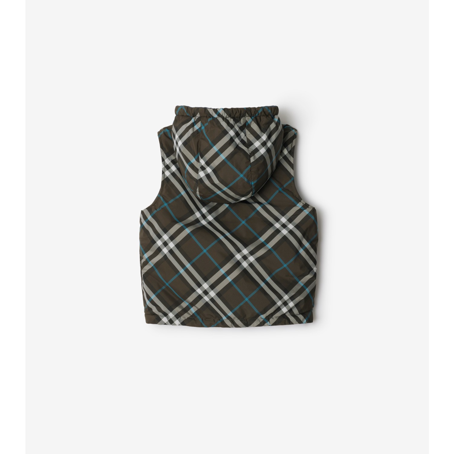 Reversible Check Gilet