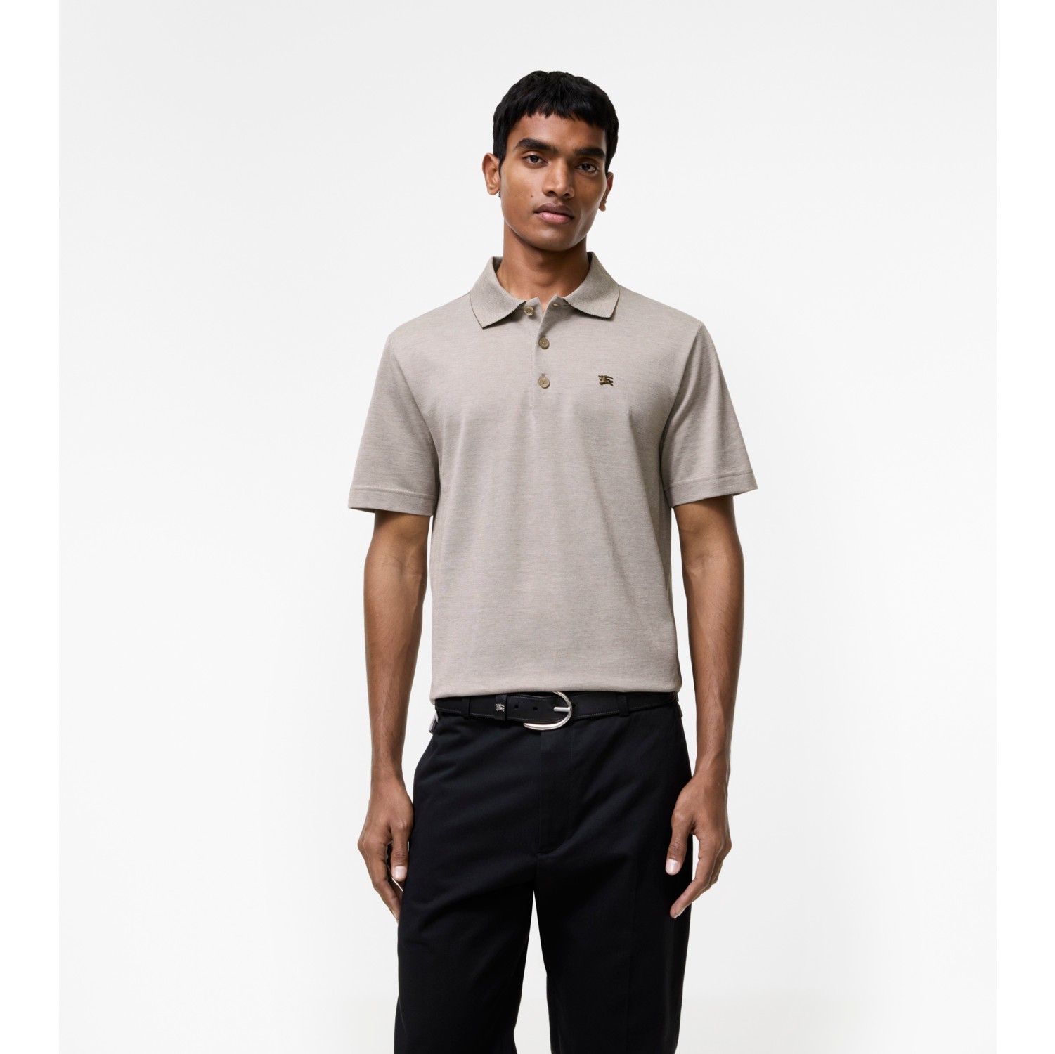 Metal Knight Cotton Polo Shirt