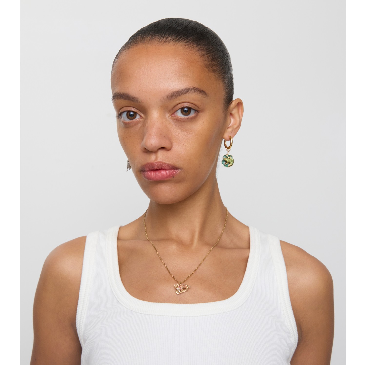 Fox Charm Necklace​