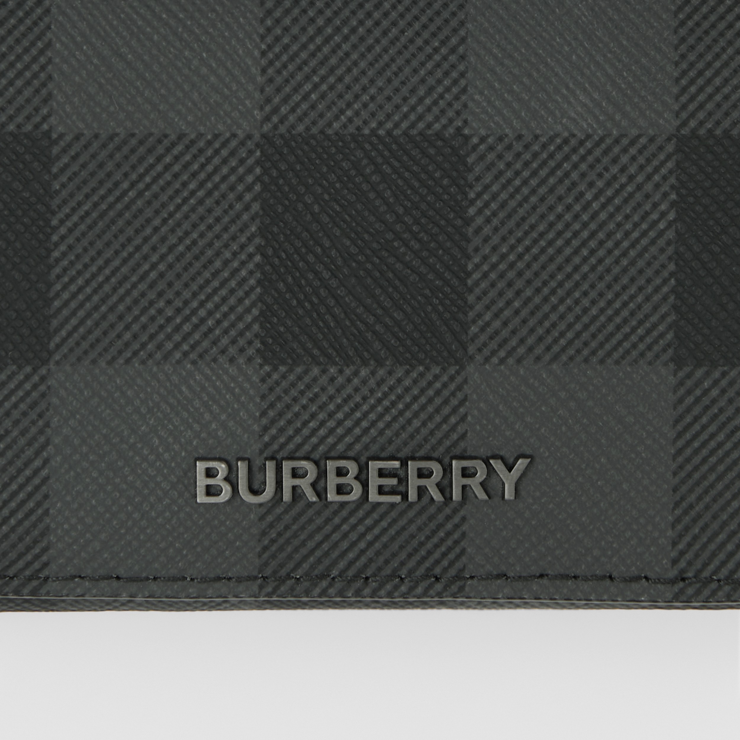 保障できる (チャコール Burberry トライフォールドウォレット