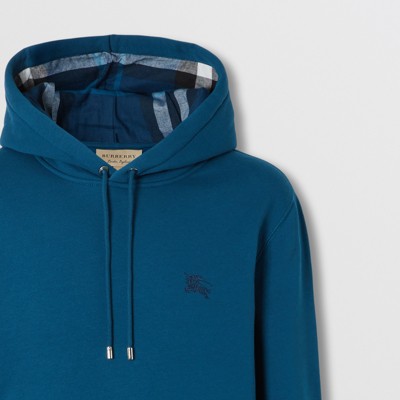 burberry hoodie blue