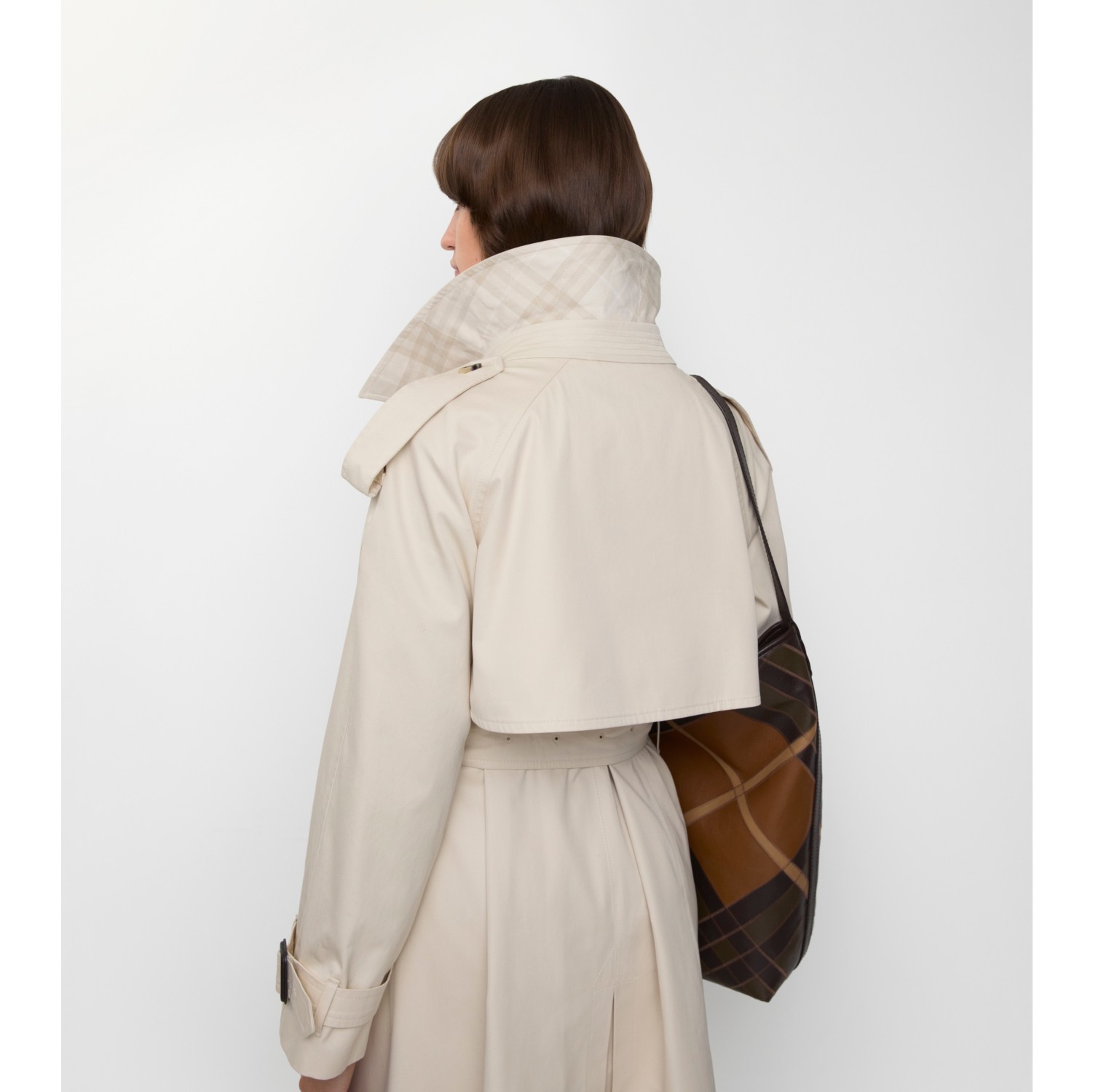 Long Gabardine Fitzrovia Trench Coat