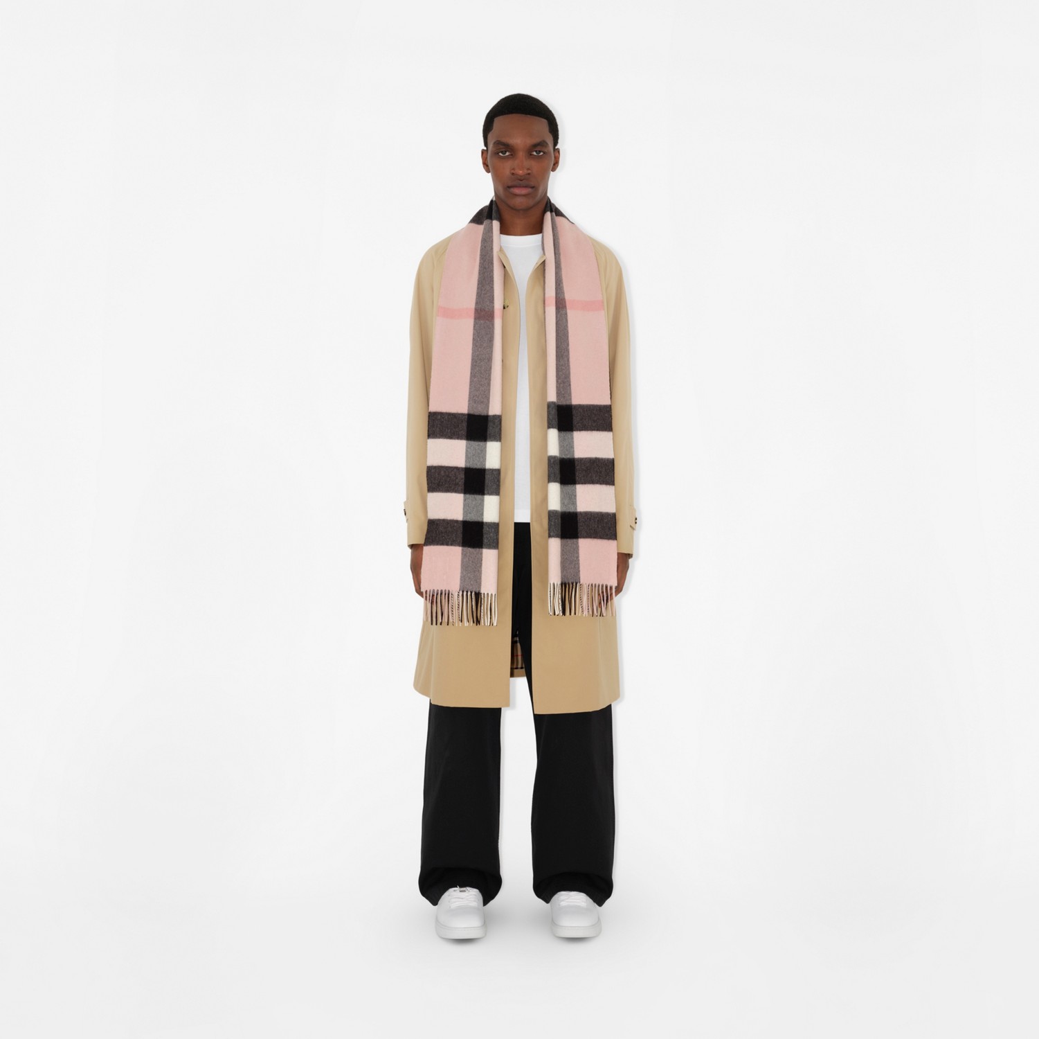 Sciarpa in cashmere Check