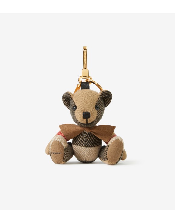 Porte-clés Thomas Bear avec nœud papillon