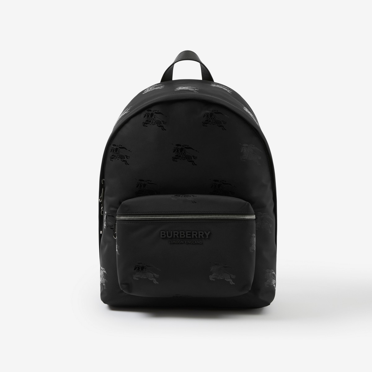Burberry Ekd Backpack In Black