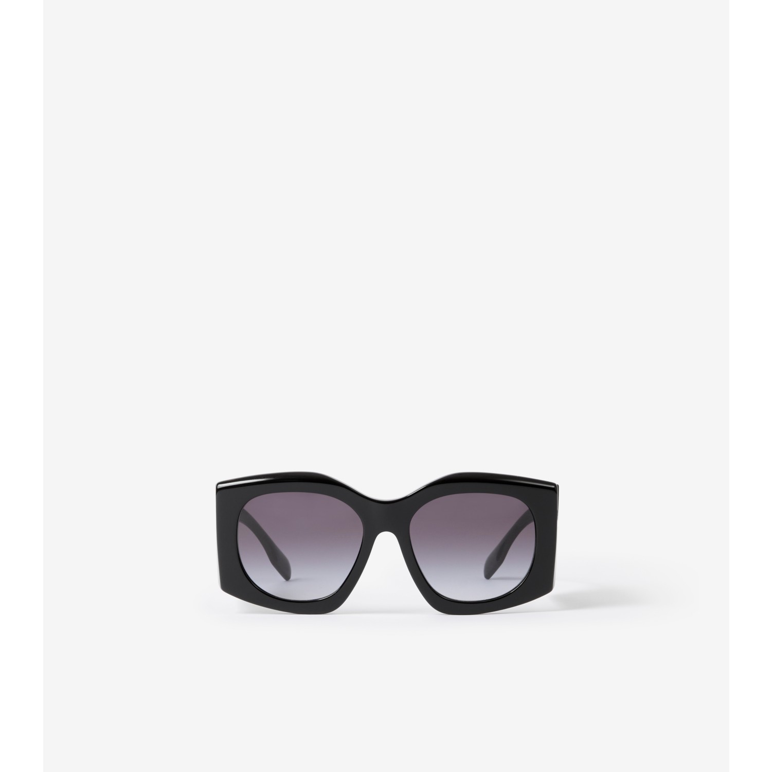 Oversized Geometric Frame Sunglasses in Black Women Burberry® Official