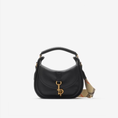Leather Bags Burberry Web Bag NWT Authentic Black Burberry House