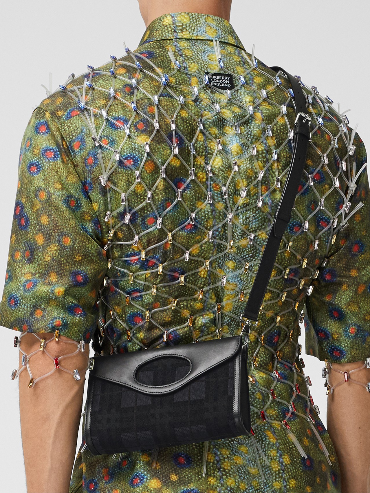 メンズバッグ チェック レザー Burberry 公式サイト メンズバッグ チェック レザー Burberry 公式サイト