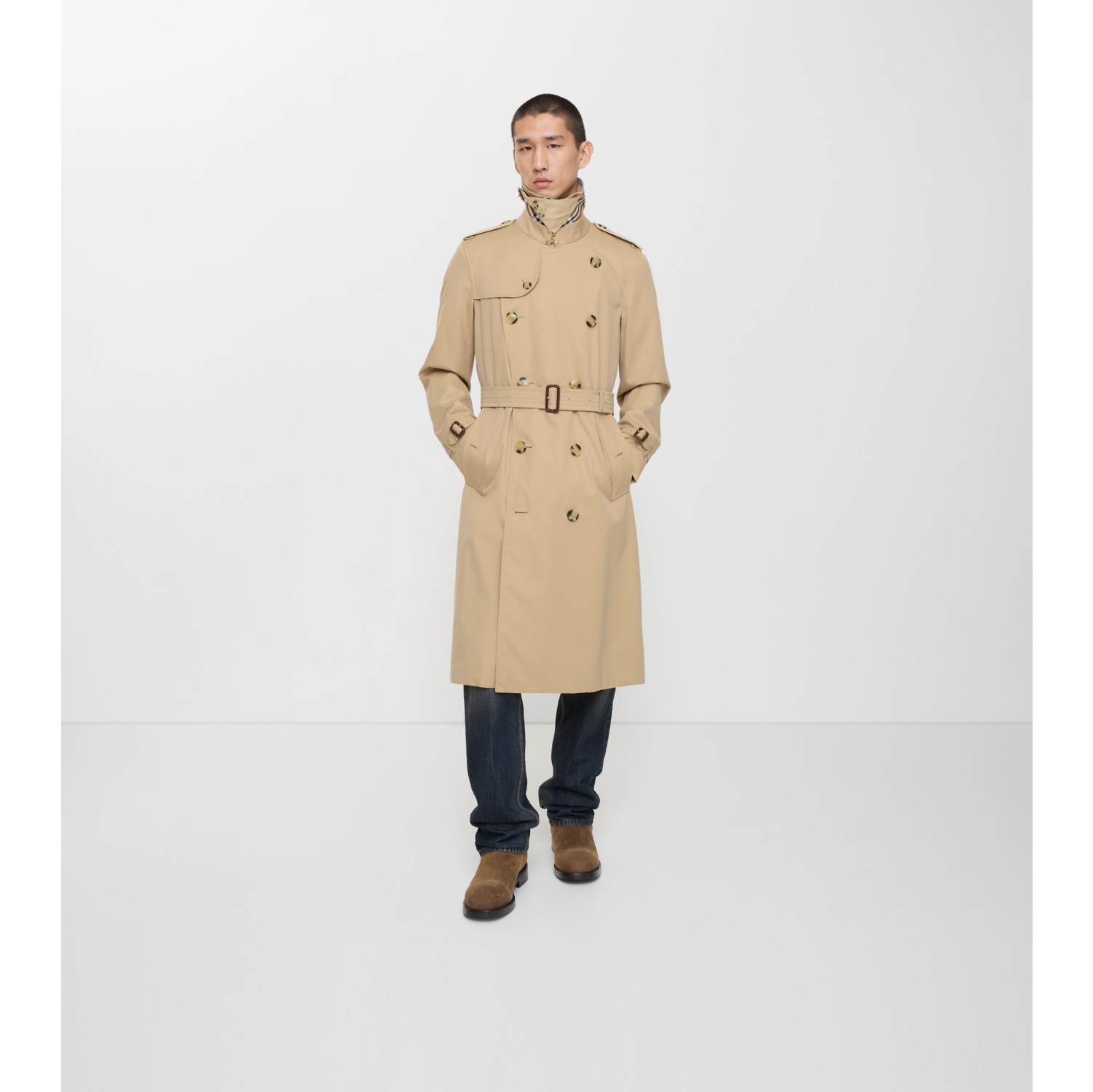 Long Kensington Heritage Trench Coat