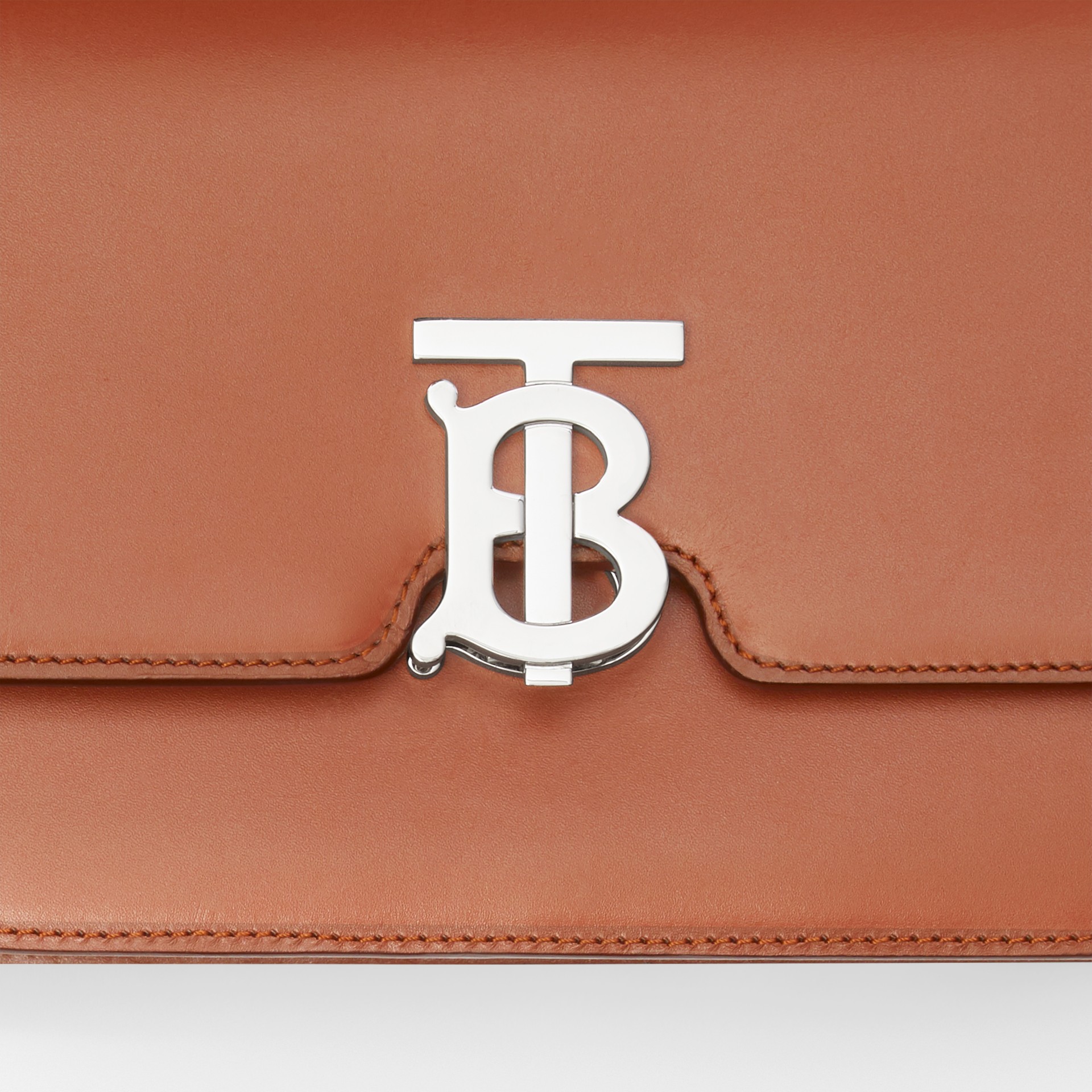 Small Leather TB Bag in Malt Brown - Women | Burberry United States