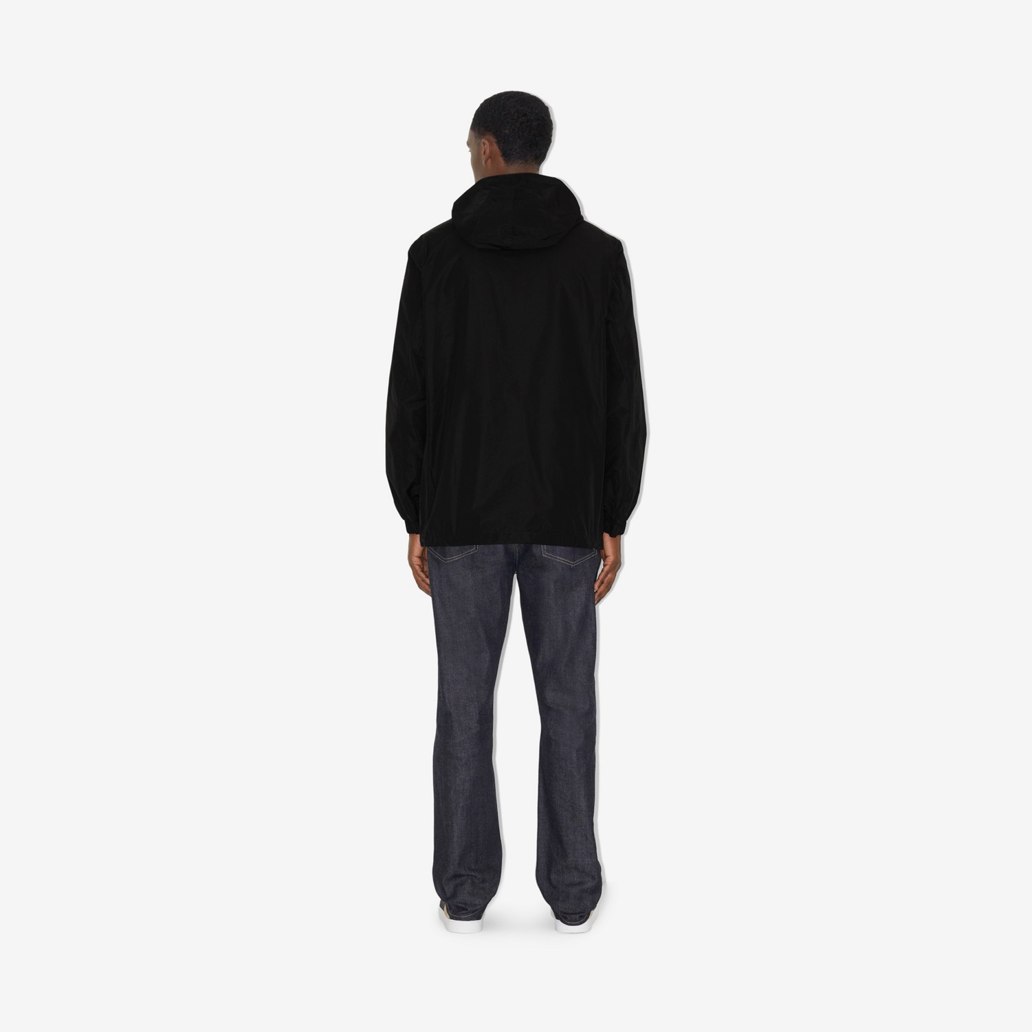 Chaqueta reversible con capucha (Negro) - Hombre | Burberry® oficial