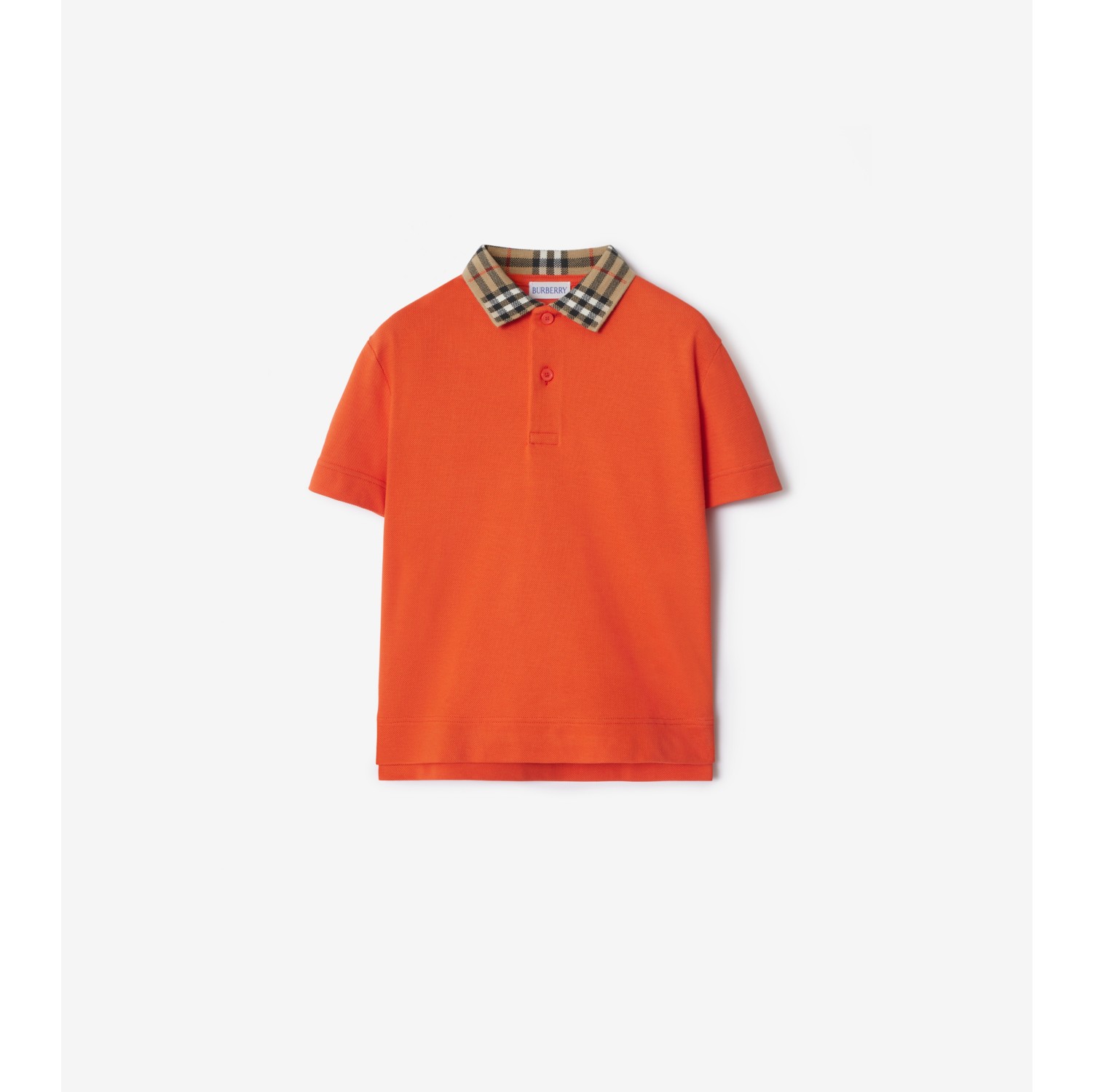 Burberry polo shirt red online