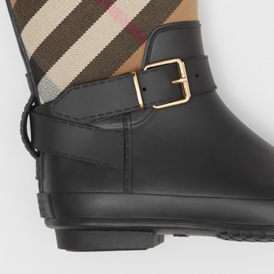 burberry ankle rain boots